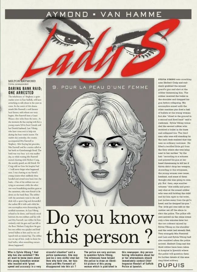 Couverture de l'album Lady S. Tome 9 Pour la peau d'une femme