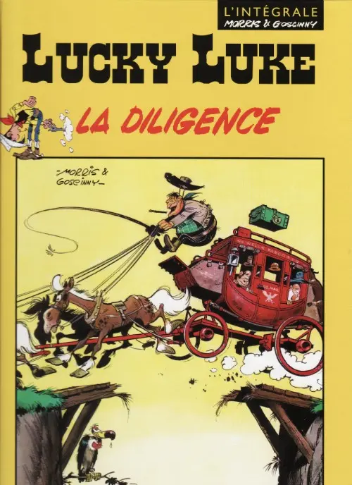Couverture de l'album Lucky Luke Tome 8 La diligence