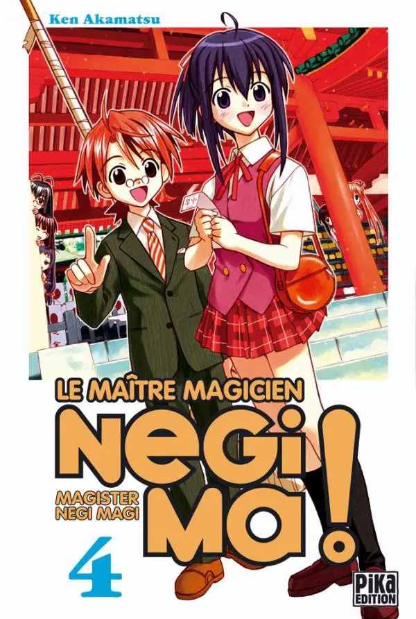 Couverture de l'album Negima ! - Le Maître Magicien 4
