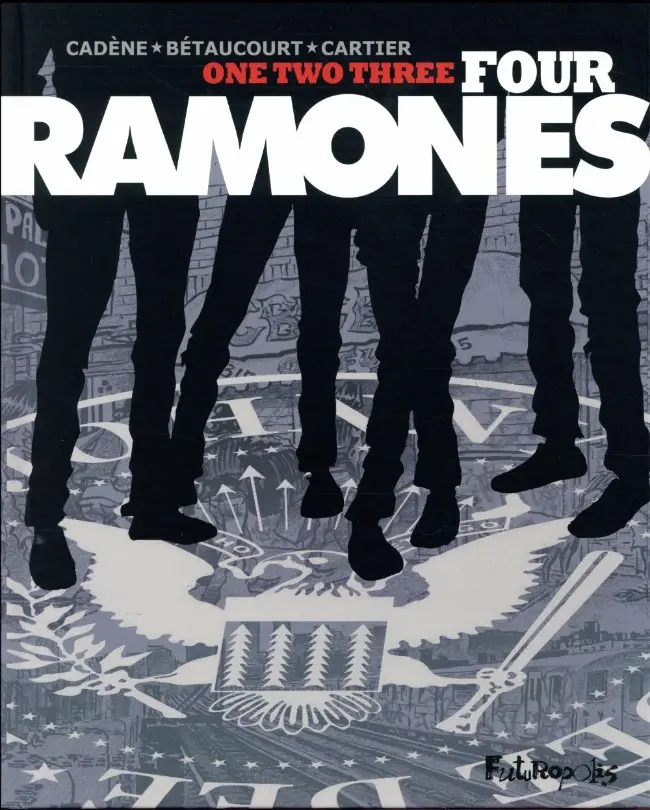 Couverture de l'album One, two, three, four, Ramones