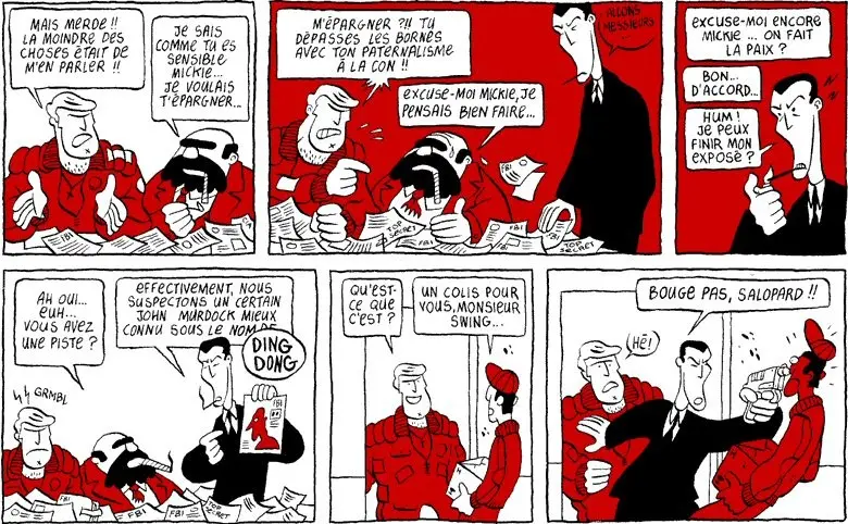 Planche de l'album Les aventures de Michel Swing Les aventures de Michel Swing (coureur automobile)