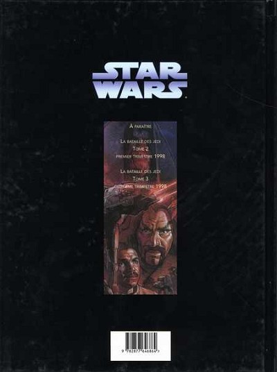 Verso de l'album Star Wars - Le cycle de Thrawn La bataille des Jedi Tome 1