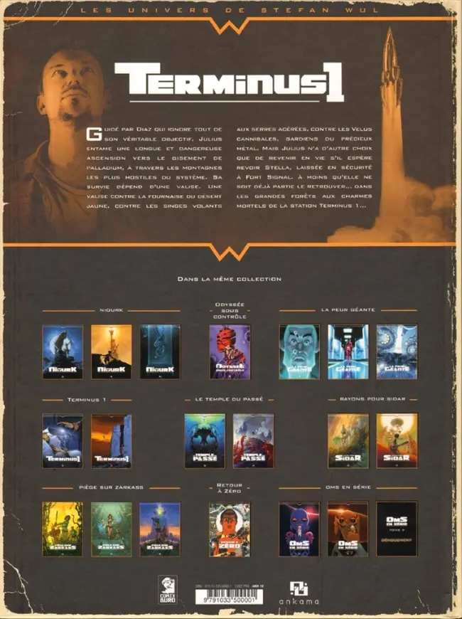 Verso de l'album Terminus 1 Tome 2 Le Fruit défendu