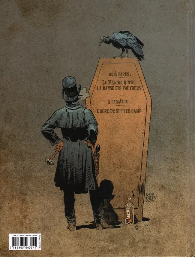 Verso de l'album Undertaker Tome 2 La Danse des vautours