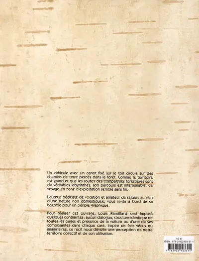 Verso de l'album Voyage en zone d'exploitation