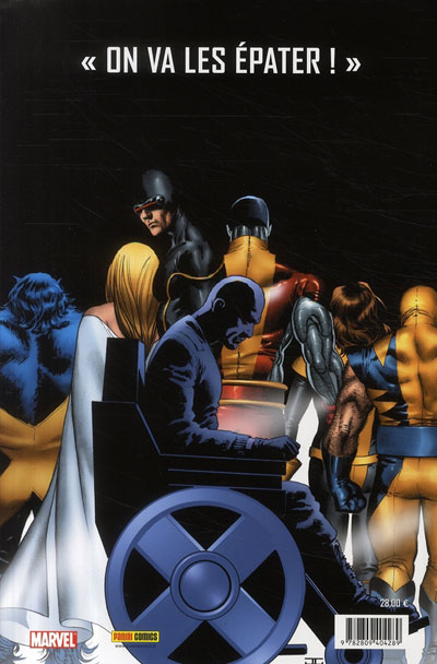 Verso de l'album Astonishing X-Men Tome 1 Surdoués