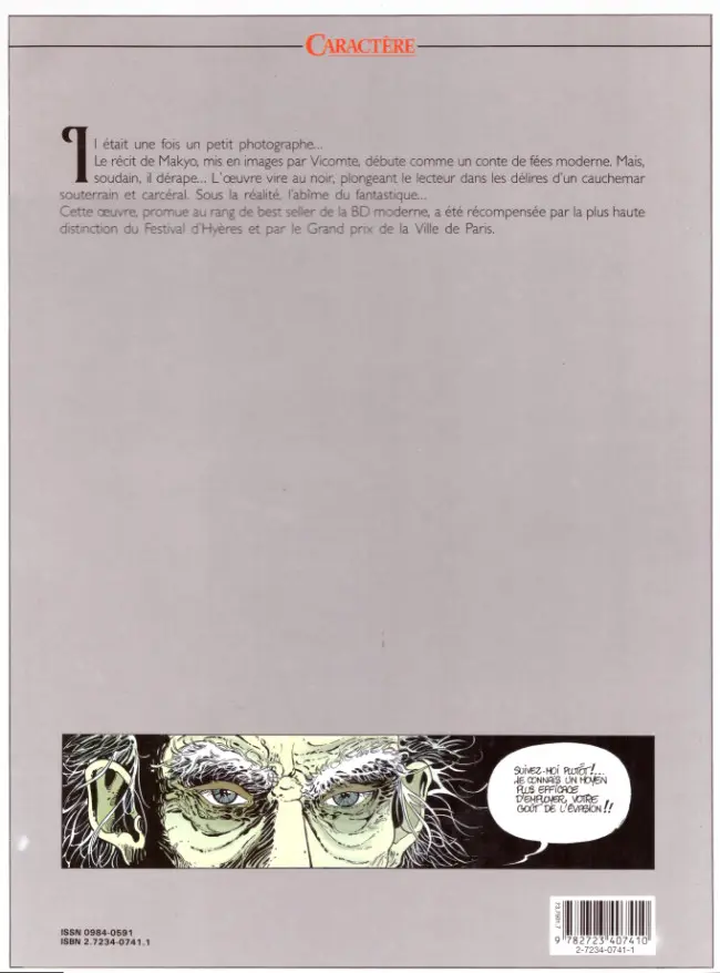 Verso de l'album Balade au Bout du monde Tome 1 La prison