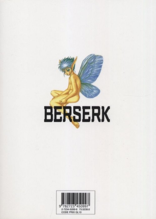 Verso de l'album Berserk 9
