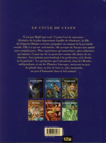Verso de l'album Le Cycle de Cyann Tome 3 Aïeïa d'Aldaal