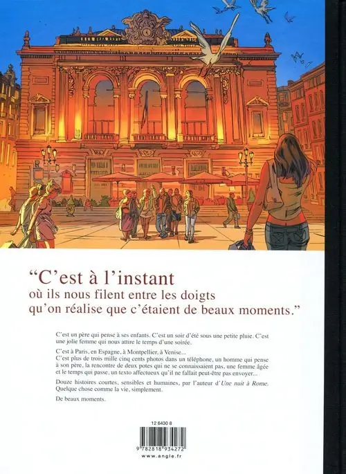 Verso de l'album De beaux moments