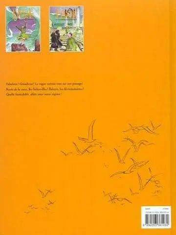 Verso de l'album Face de lune Tome 1 Le dompteur de vagues