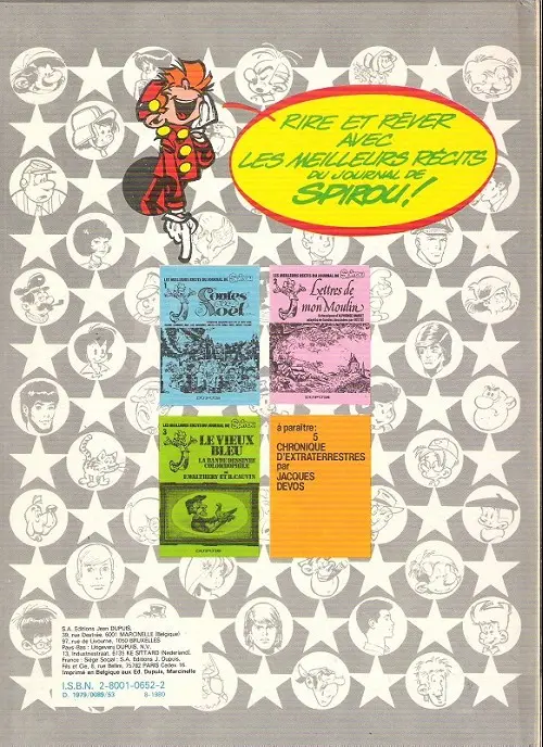 Verso de l'album Les Lettres de mon Moulin Tome 1 Lettres de mon Moulin (Tome 1)
