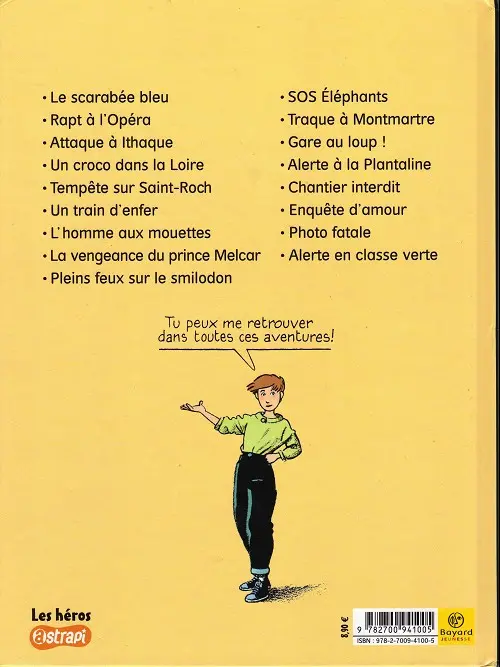 Verso de l'album Marion Duval Tome 2 Rapt à l'Opéra