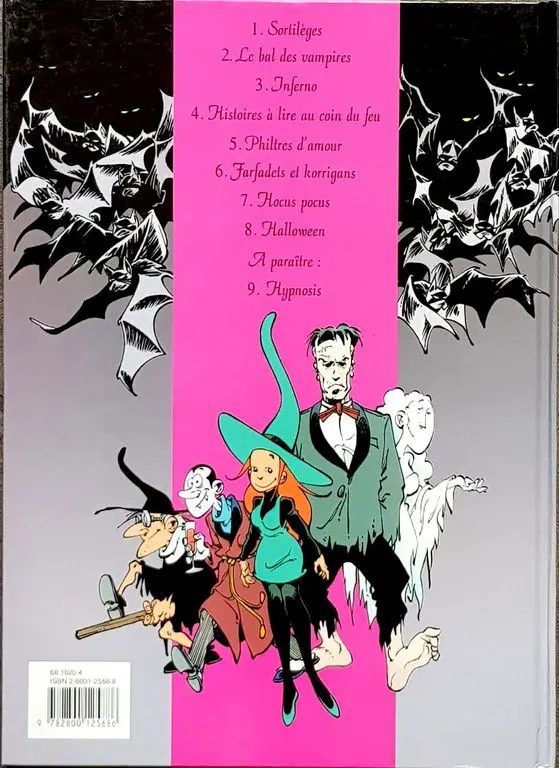 Verso de l'album Mélusine Tome 5 Philtres d'amour
