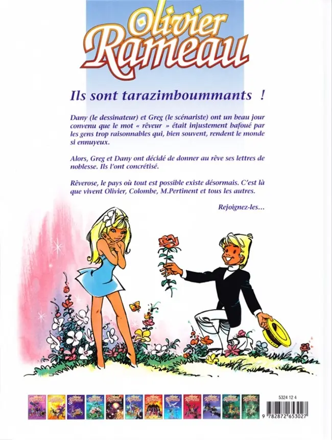 Verso de l'album Olivier Rameau Tome 2 La bulle de si-c'était-vrai