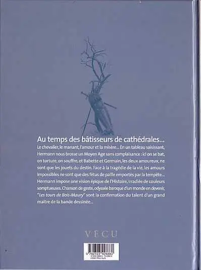 Verso de l'album Les Tours de Bois-Maury Tome 1 Babette