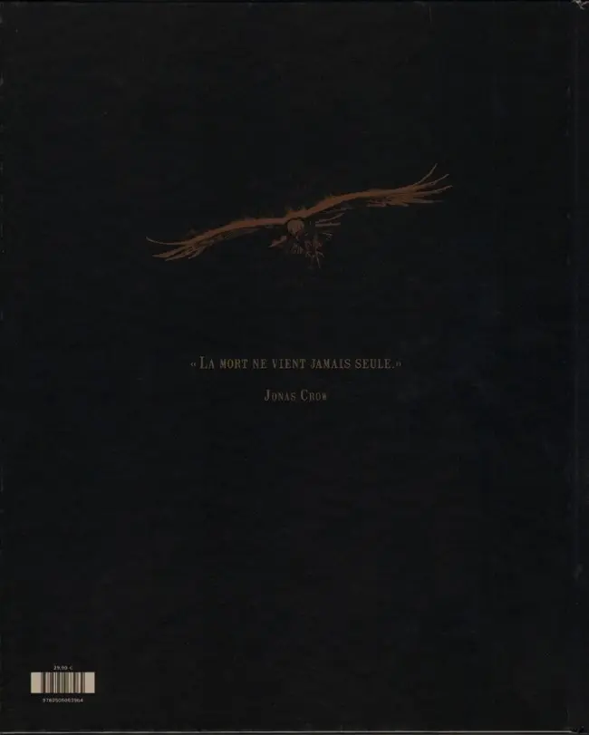 Verso de l'album Undertaker Tome 1 Le Mangeur d'or