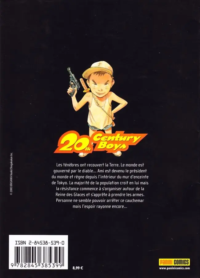 Verso de l'album 20th Century Boys 17