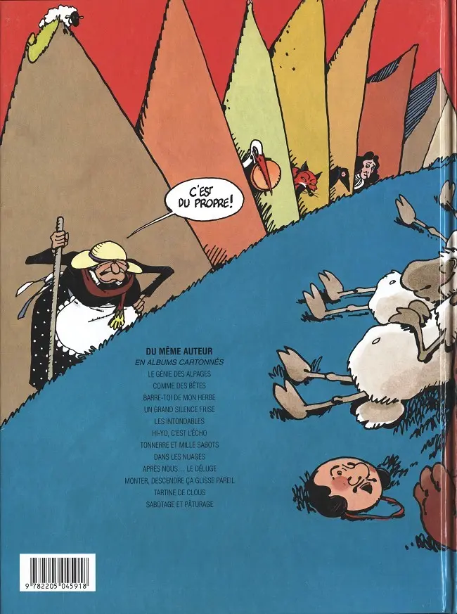 Verso de l'album Le Génie des Alpages Tome 12 Bouge tranquille !