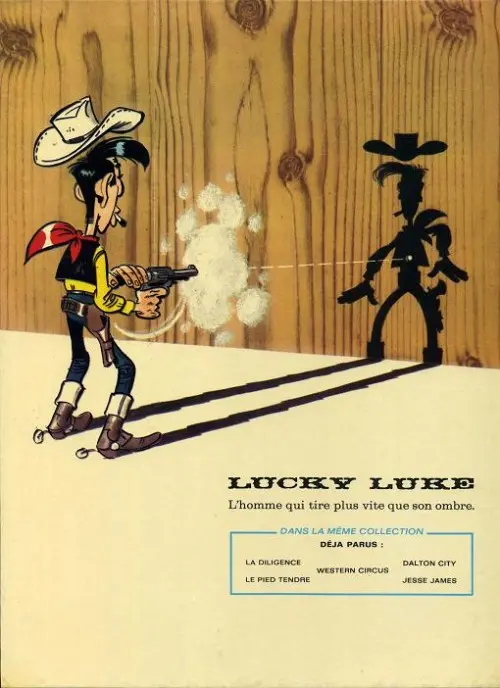 Verso de l'album Lucky Luke Tome 37 Canyon Apache