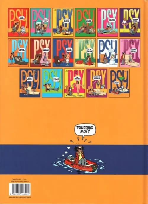 Verso de l'album Les Psy Tome 17 Pourquoi un psy ?