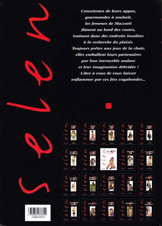 Verso de l'album Selen présente... Tome 19 Chairs petits secrets
