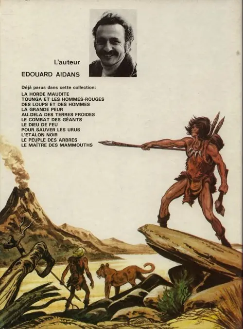 Verso de l'album Tounga Tome 11 Le maître des mammouths