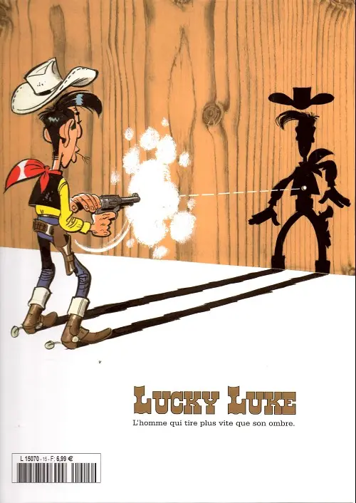 Verso de l'album Lucky Luke La collection Tome 15 L'Empereur Smith