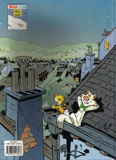 Verso de l'album Billy the Cat Tome 2 Le destin de Pirmin
