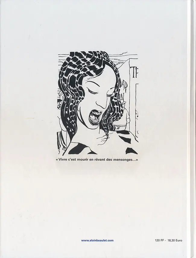 Verso de l'album Carnet argentin