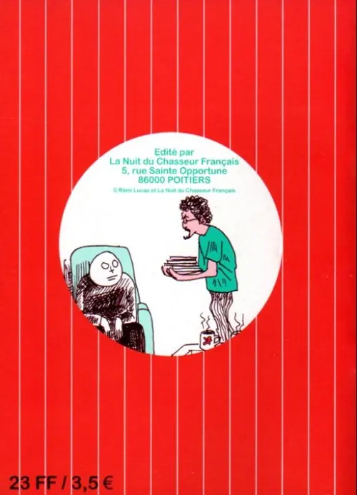 Verso de l'album Tintin Les aventures de Tintin et moi