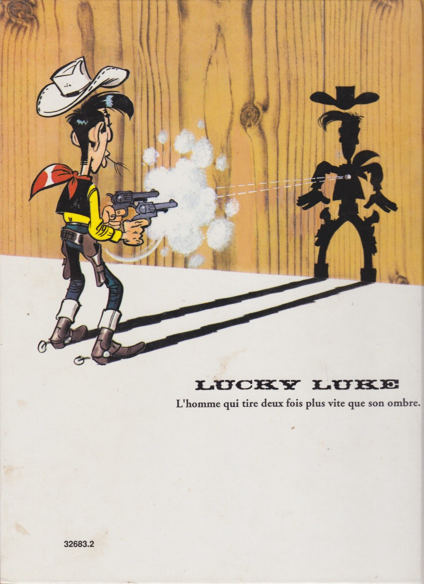 Verso de l'album Lucky Luke Tome 61 Chasse aux fantômes