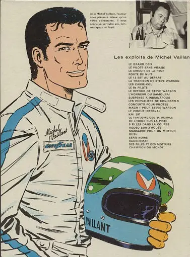 Verso de l'album Michel Vaillant Tome 27 Dans l'enfer du safari