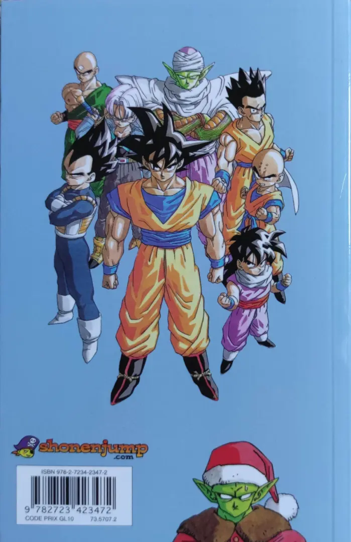 Verso de l'album Dragon Ball (sens français) Tome 29 Les Androïdes