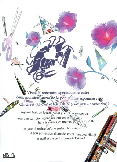 Verso de l'album Bakemonogatari 1