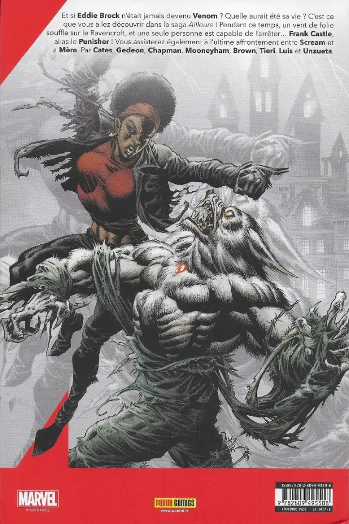 Verso de l'album Venom 010