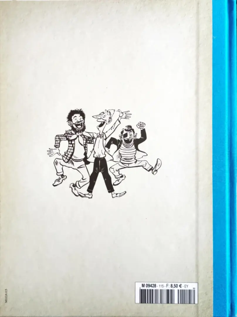 Verso de l'album Les Pieds Nickelés - La collection Tome 115 Les Pieds Nickelés et la dame de fer