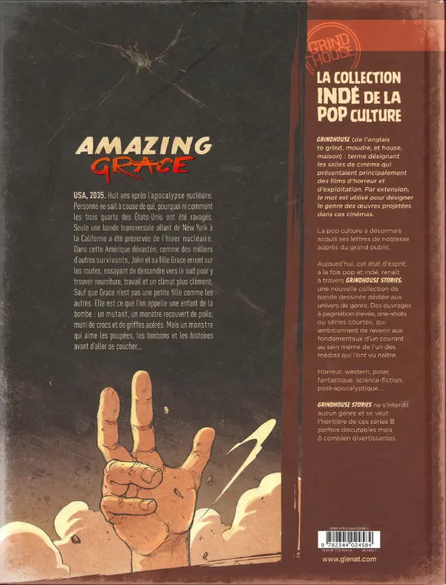 Verso de l'album Amazing Grace 1