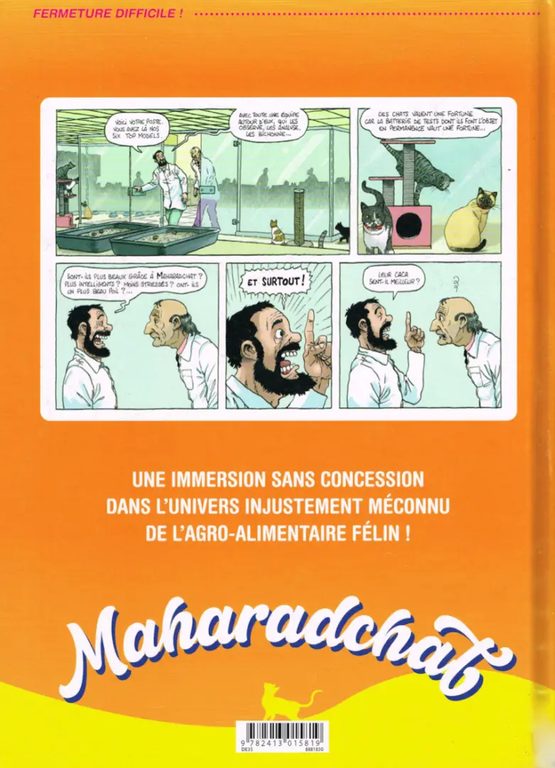 Verso de l'album Maharadchat C'est tellement d'amour !