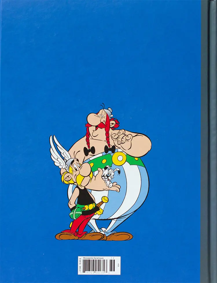 Verso de l'album Astérix La collection officielle Tome 31 Astérix et Latraviata