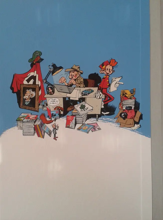 Verso de l'album Spirou et Fantasio Tome 15 Z comme Zorglub