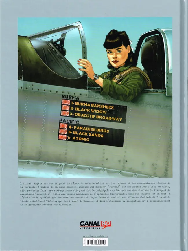 Verso de l'album Angel Wings Tome 6 Atomic
