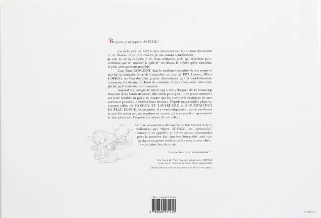 Verso de l'album Astérix Tome 31 Astérix et Latraviata