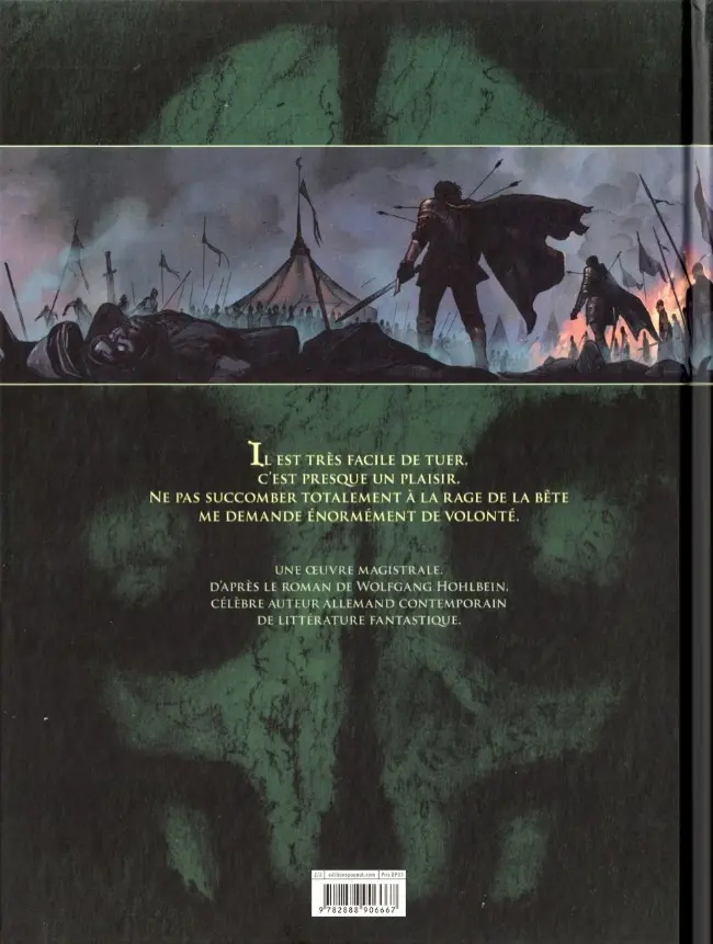 Verso de l'album La Chronique des Immortels Tome 4 Le Vampyre - Deuxième Partie