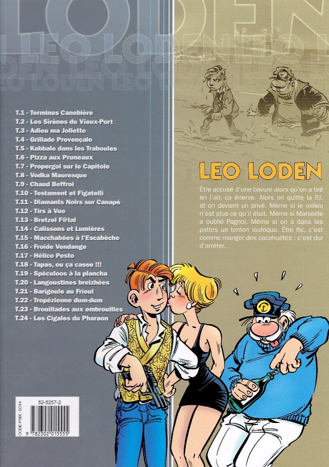 Verso de l'album Léo Loden Tome 20 Langoustines breizhées