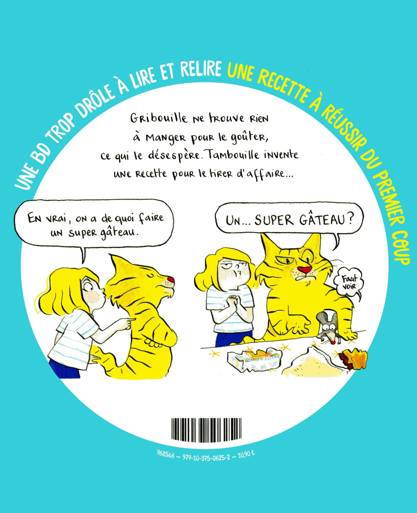 Verso de l'album Tambouille et Gribouille 2 Le super gâteau