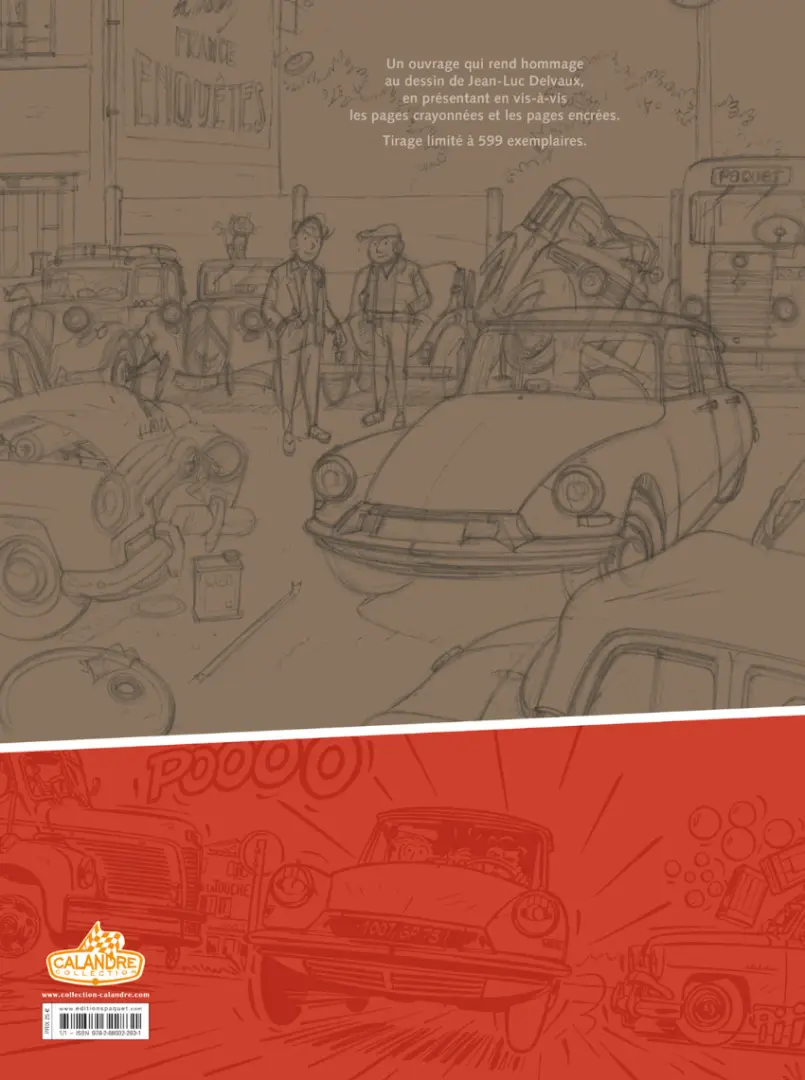 Verso de l'album Une aventure de Jacques Gipar Tome 11 Le Grand prix d'Angoulême