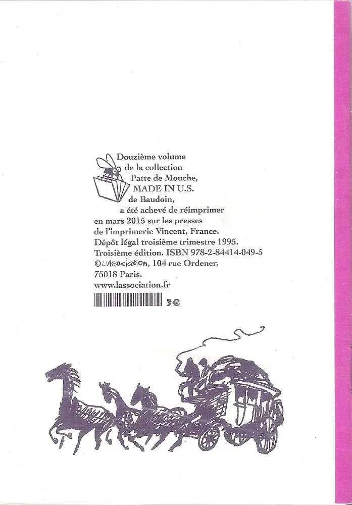 Verso de l'album Made in U.S.