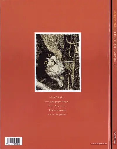 Verso de l'album Le Combat ordinaire Tome 1