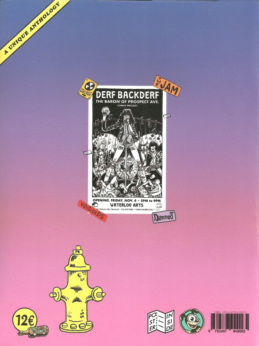 Verso de l'album The Art of ... 6 Derf Backderf